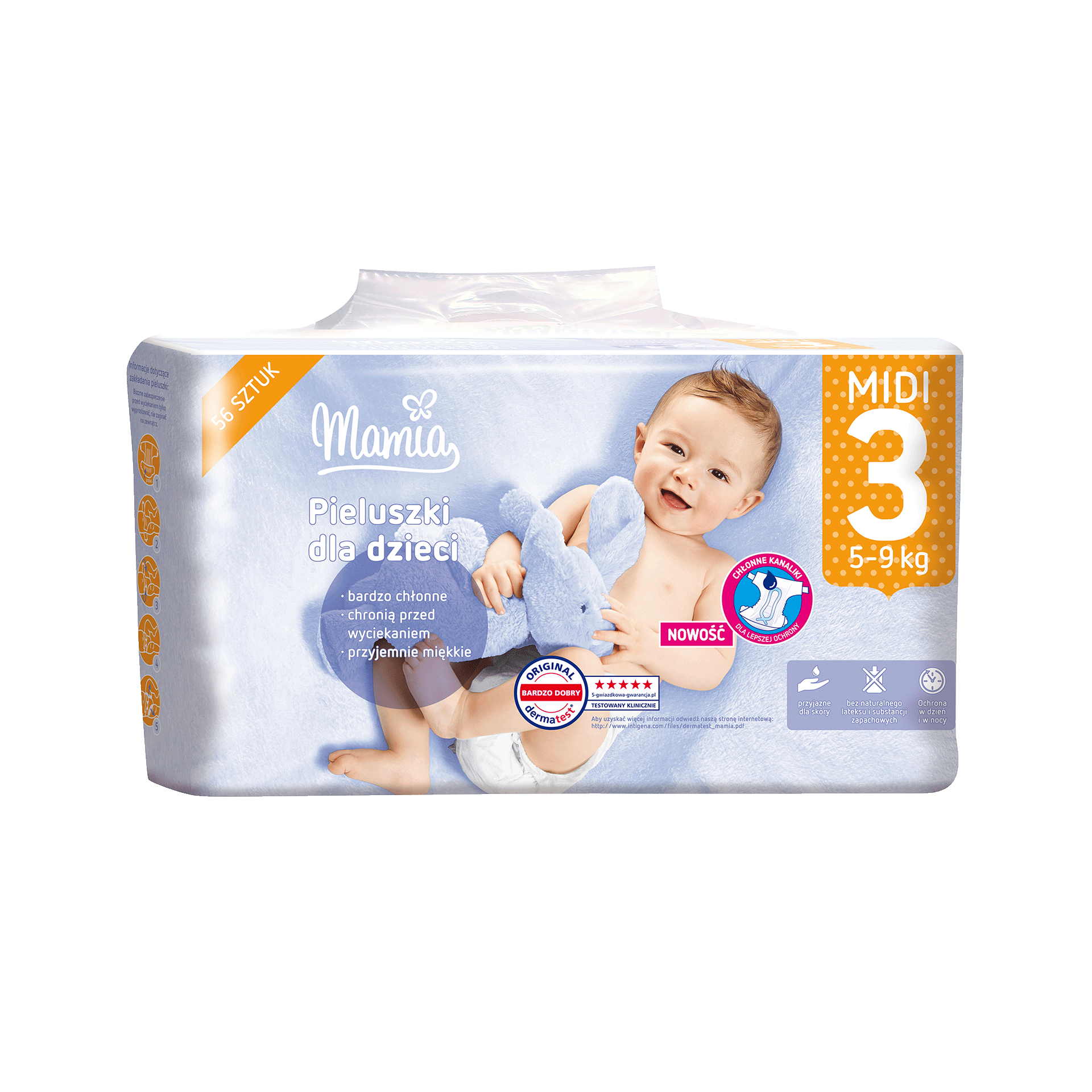 pieluchy pampers premium care 1 newborn 22szt