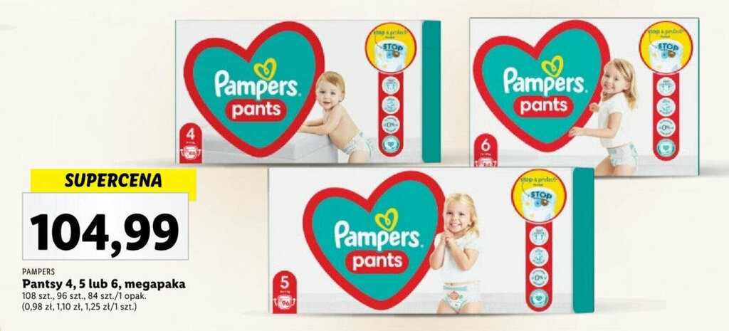 pampers premium care pieluchomajtki rozmiar 4 maxi 38 szt