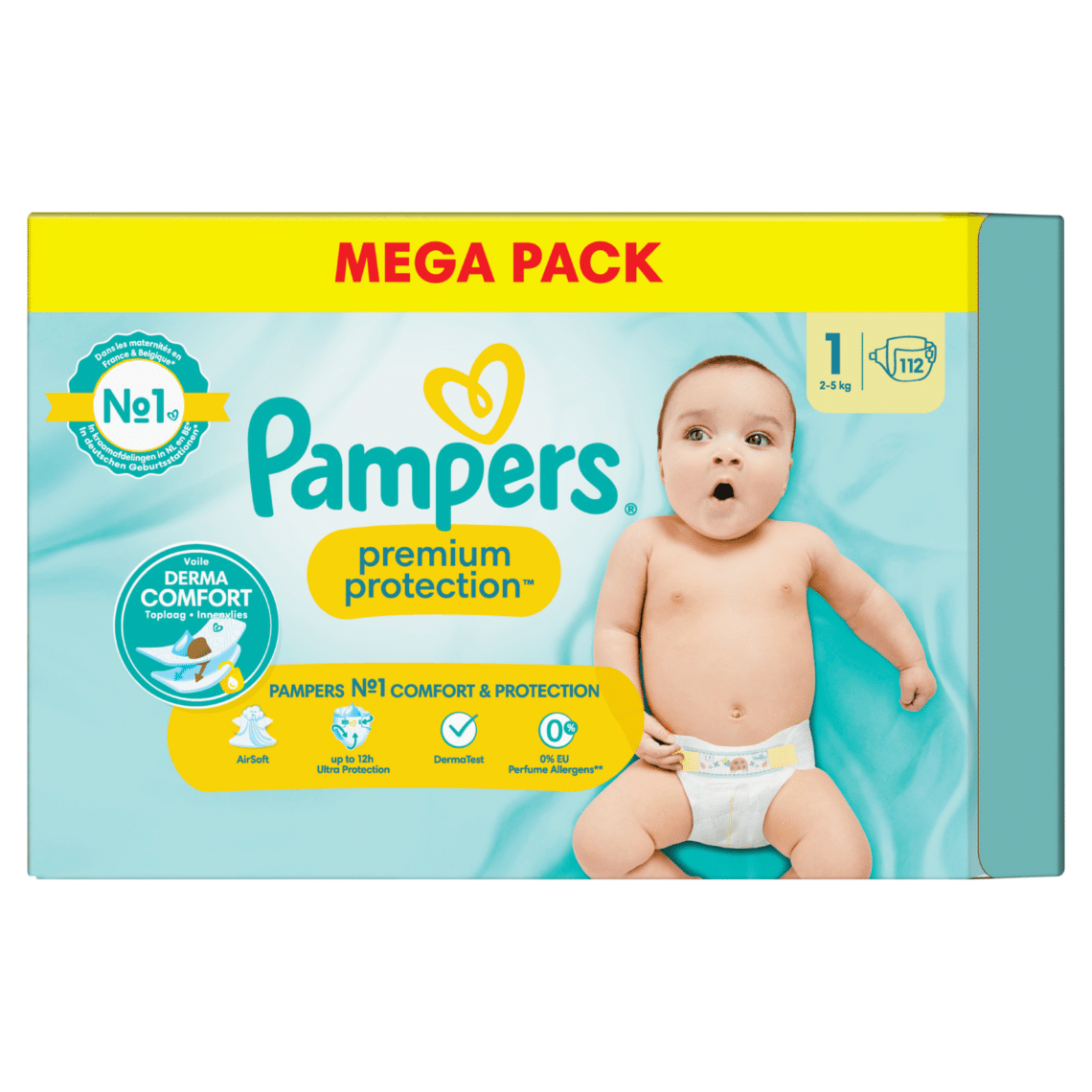 pampers procare pieluchy dla dzieci rozmiar 1