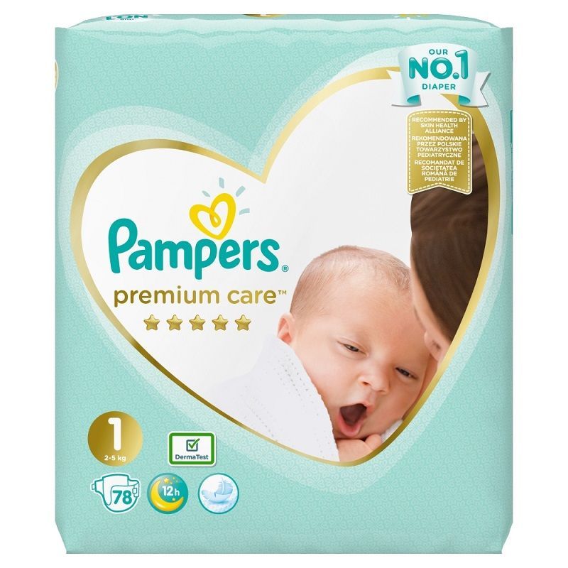 tanie pampersy pampers premium care 1