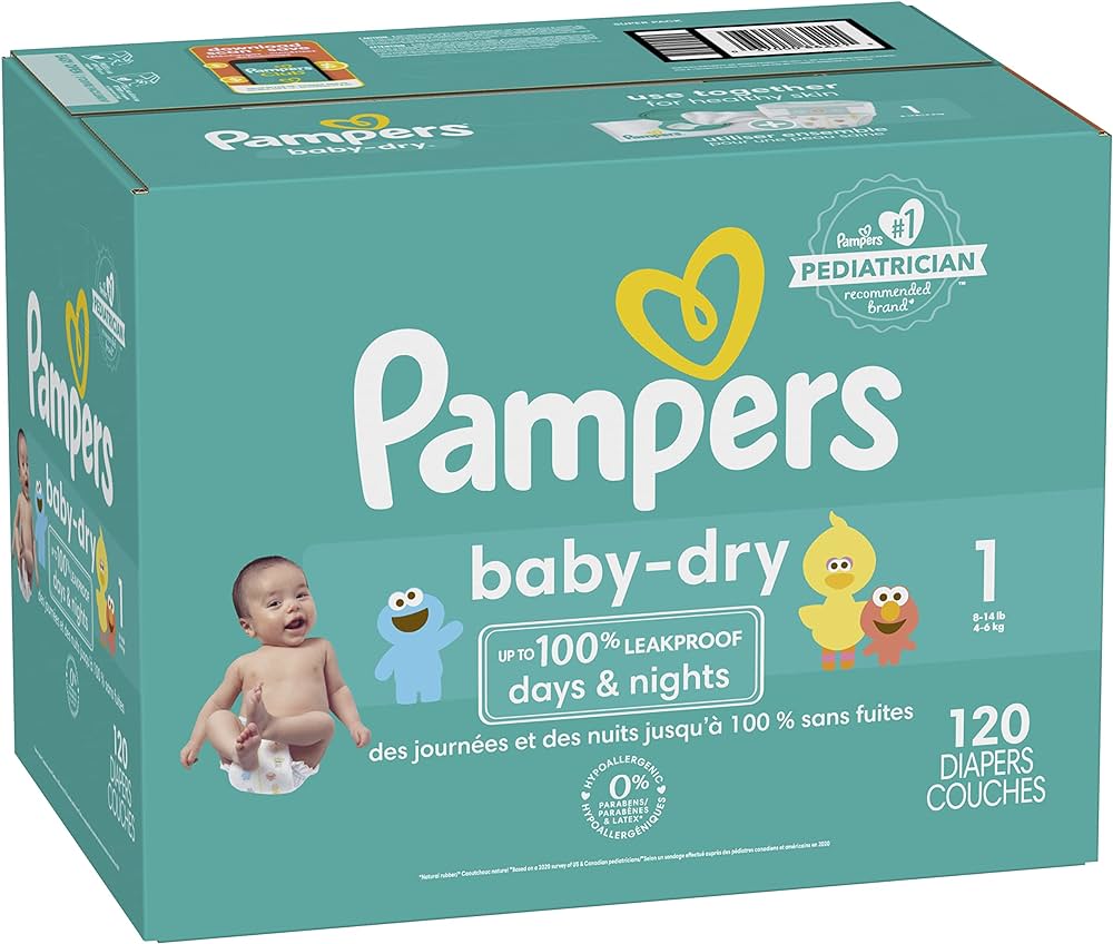 pampers newbaby-dry pieluchy rozmiar 2