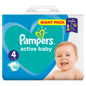 pampers 4 premium care 168