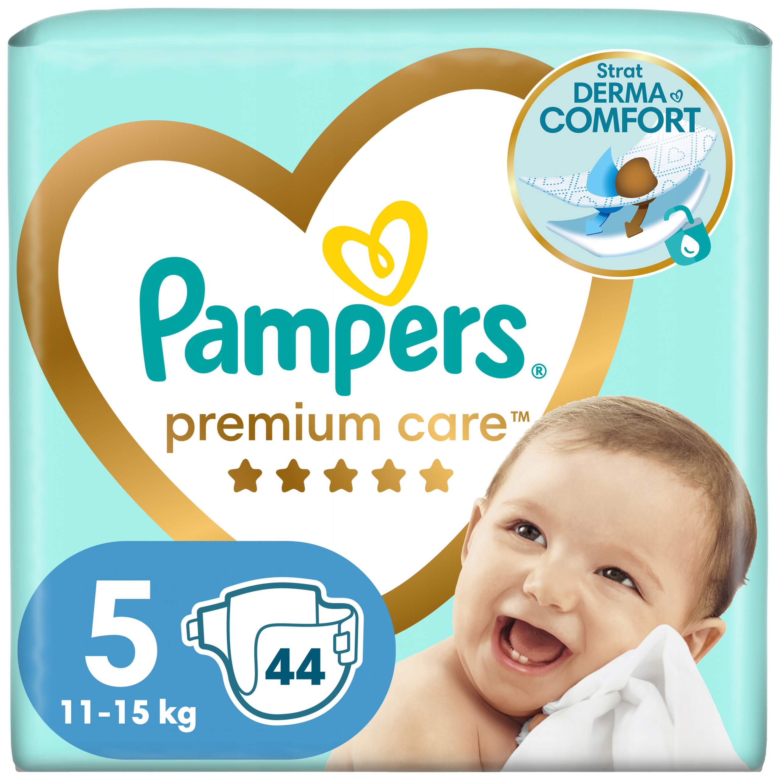 pieluchomajtki pampers premiumcare4 mega box