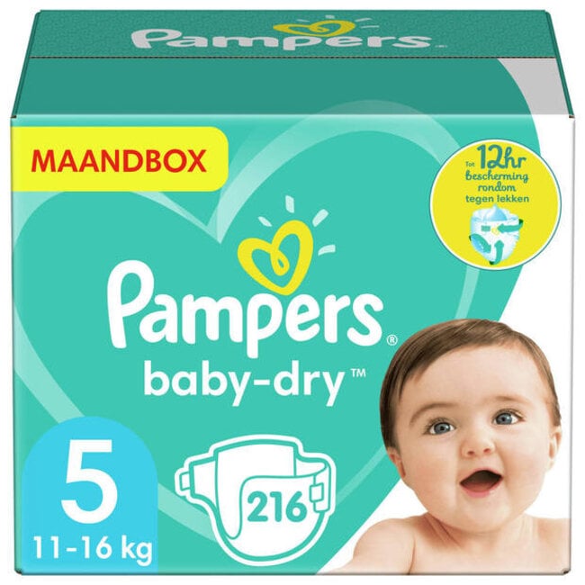 pampers box baby wipes