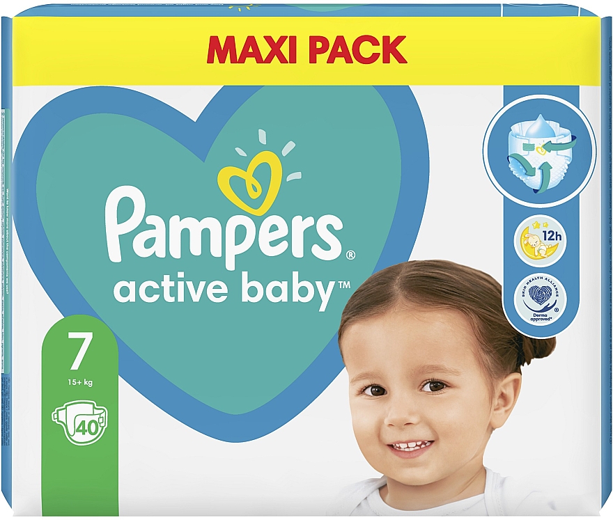 pampers active baby dry r.3 15 szt