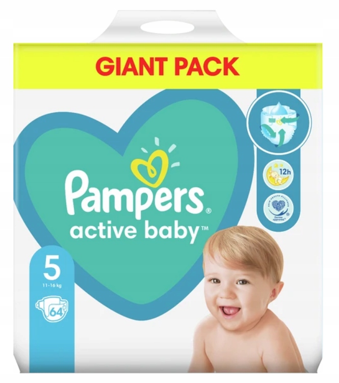 pampers baby.dry 116 sztuk