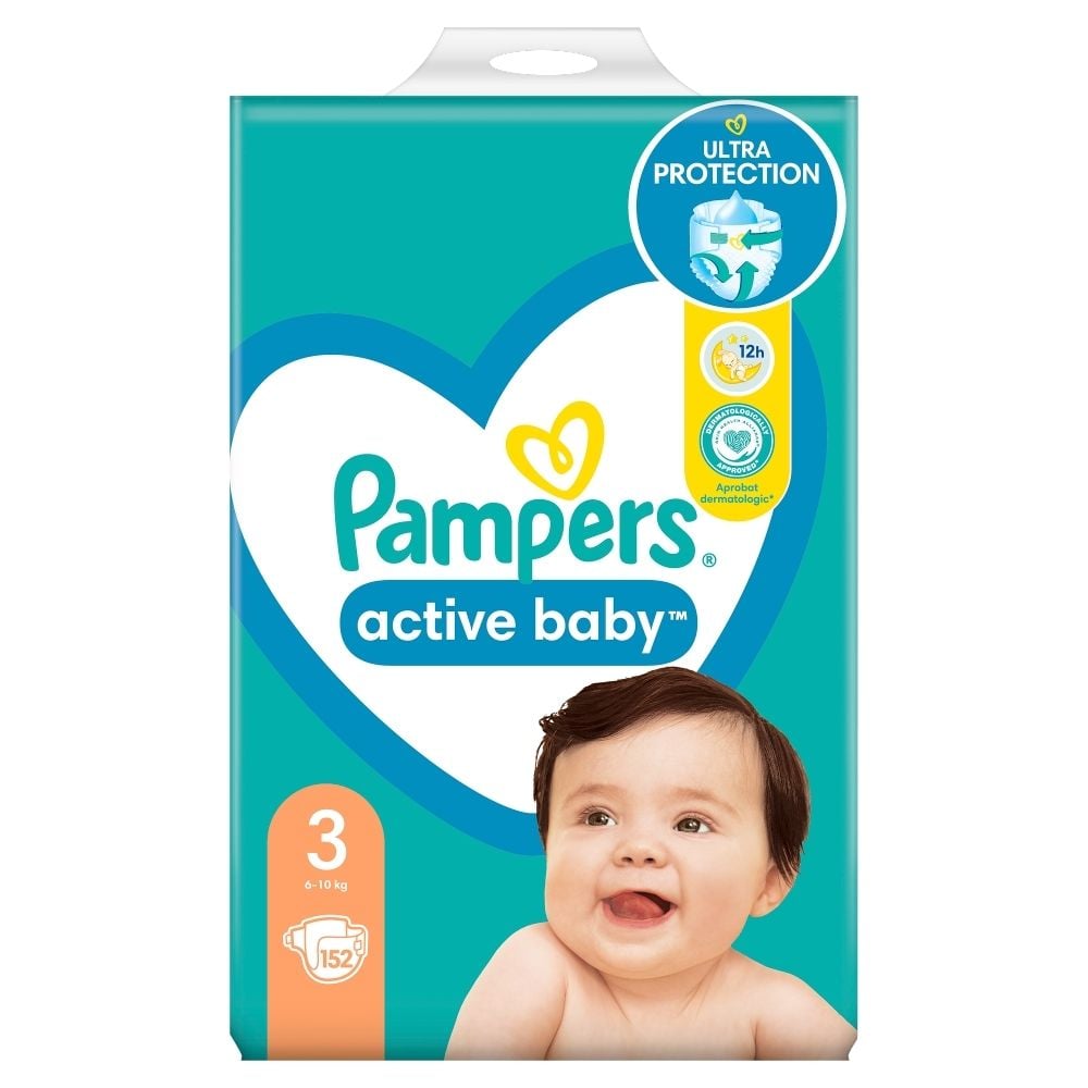 pieluchy pampers 4 active baby