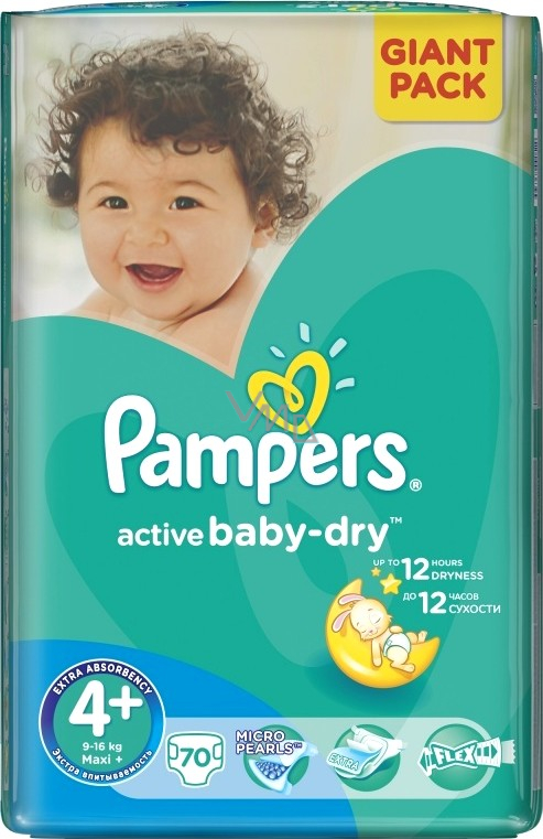 pampers activ baby 17 sztuk