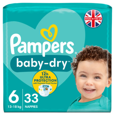 pampers rozm 6 43 szt