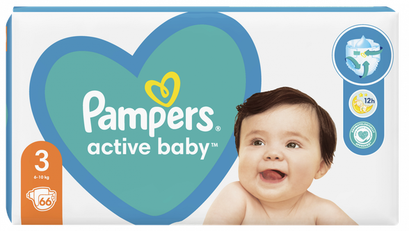 pampers 3 przedział wagowt