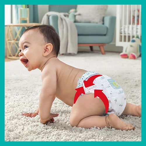 pampers giant pack 108 szt roz 3