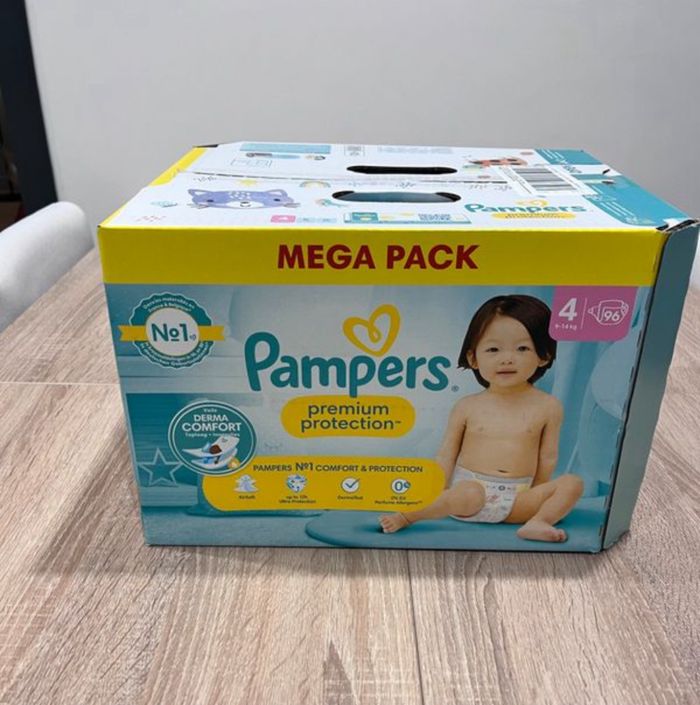 tesco pieluchy pampers care 1