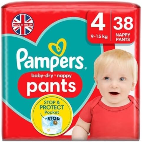 pampers pieluchomajtki 4 52