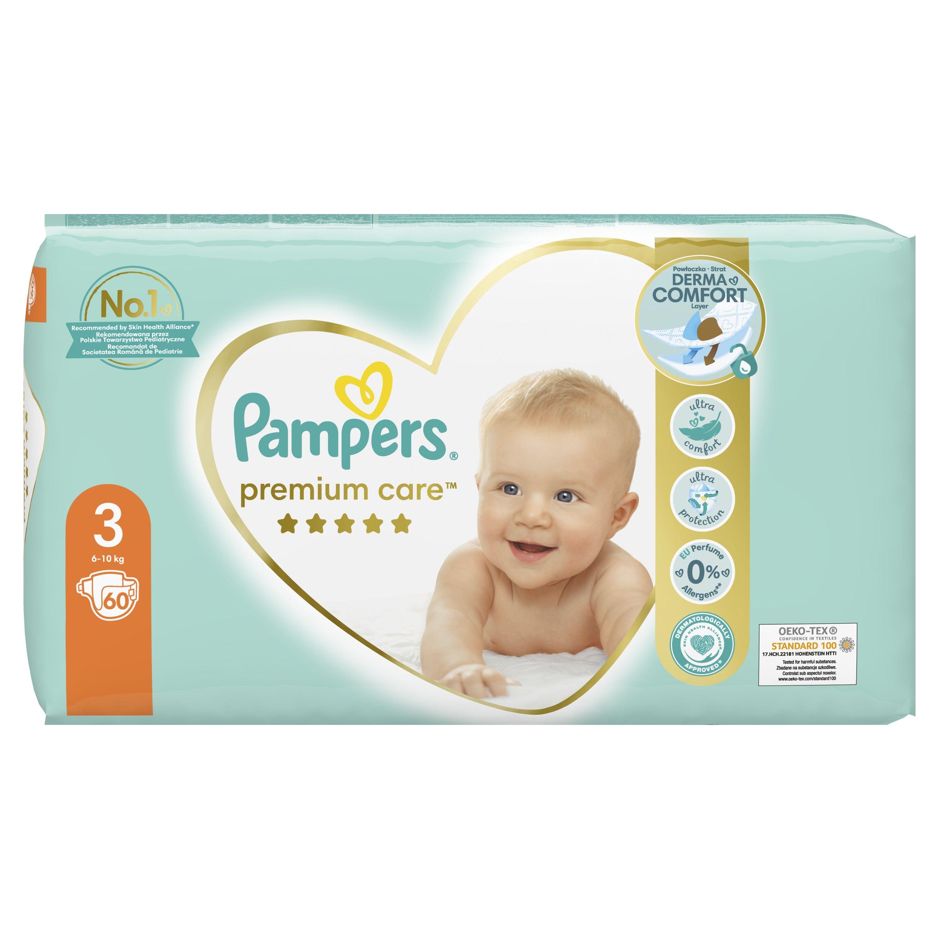 pieluchomajtki pampers 4 premium gold