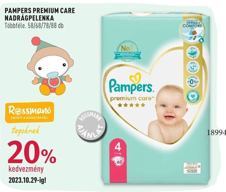 pampers 3 sleep and play 78 szt