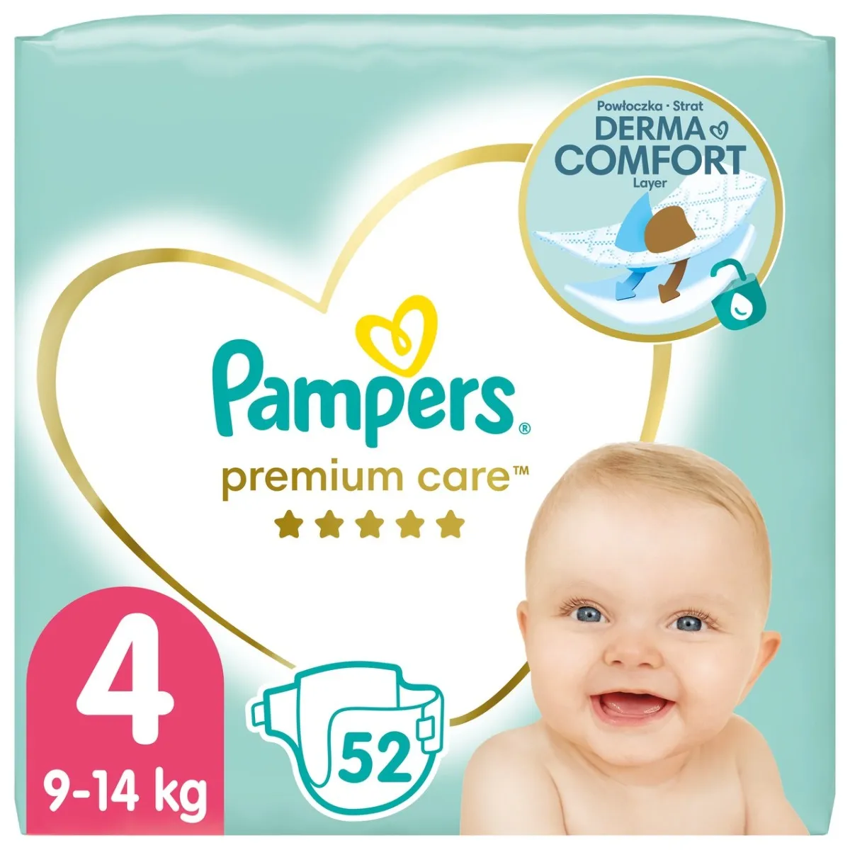 pampers premium care 1 new born 2-5kg