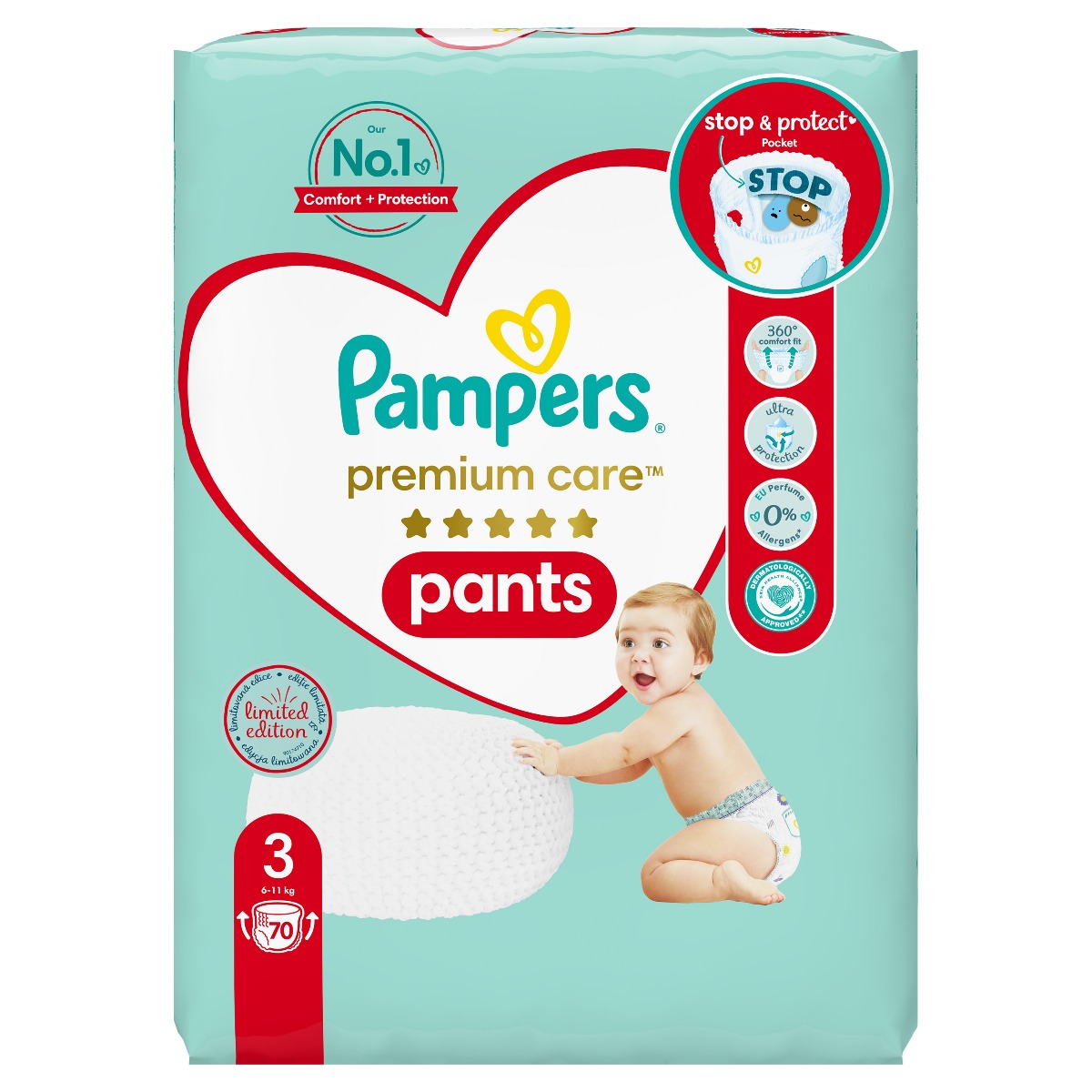 chuteczki pampers