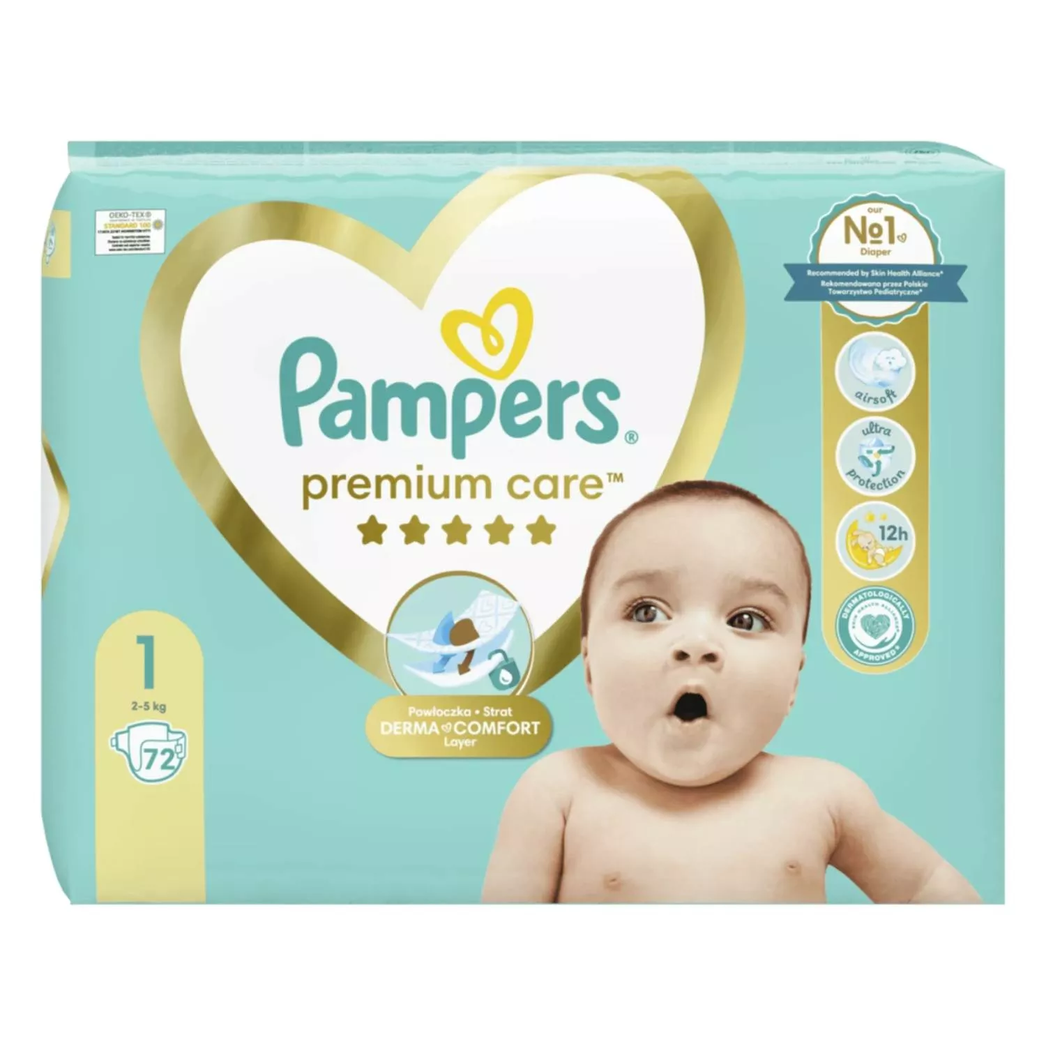 pieluchy pampers premium care 3 midi