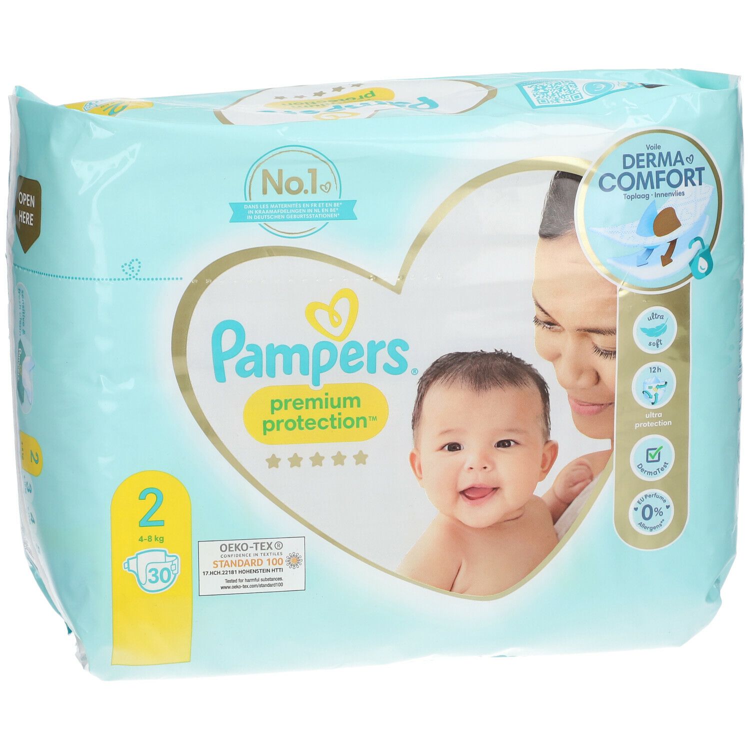 pampers premium care pieluchy jednorazowe rozmiar 3 midi 204 szt