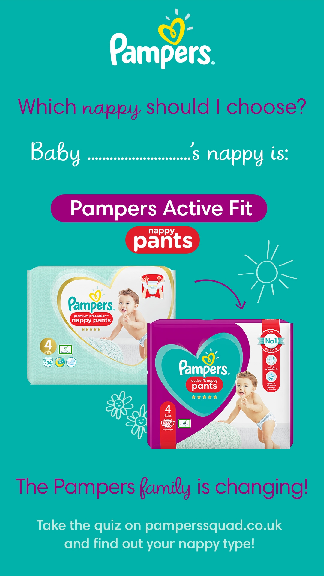 pampers trsco