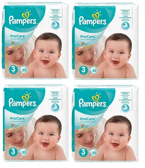 pieluchy typu pampers