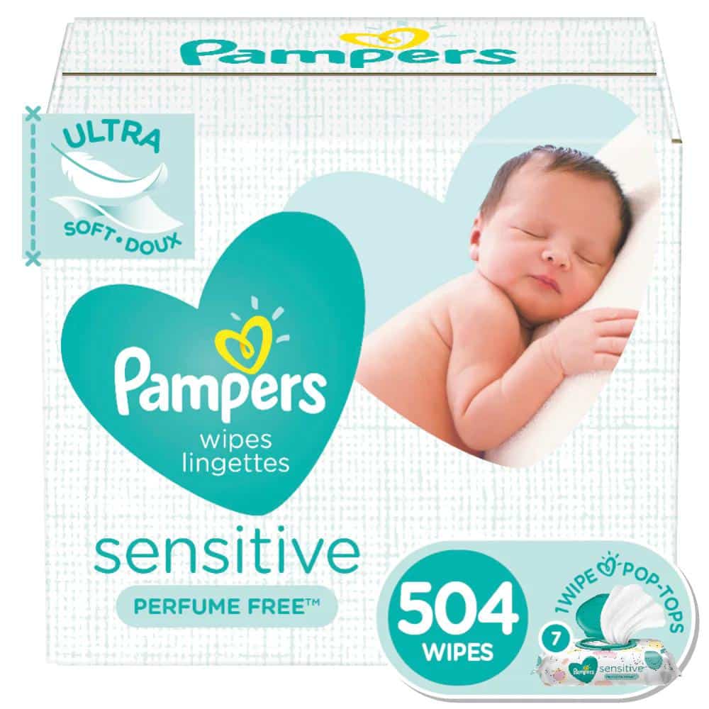 pampers sensitive 6 pak