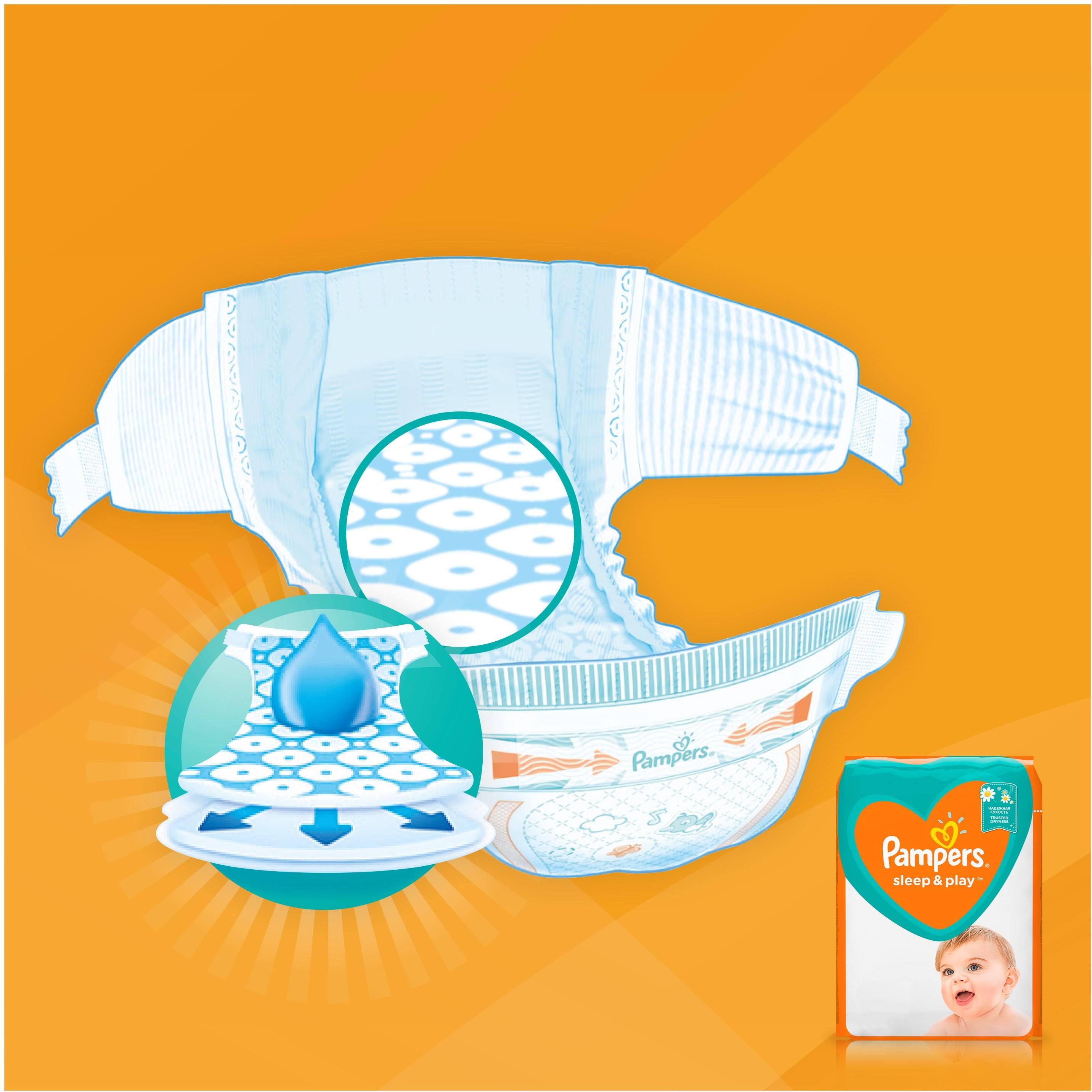 pampers pieluchy active baby 3 midi 5-9kg 103 szt