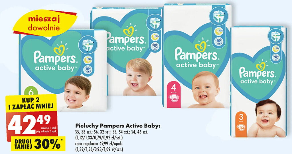 pieluchy pampers sleep and play 5 junior