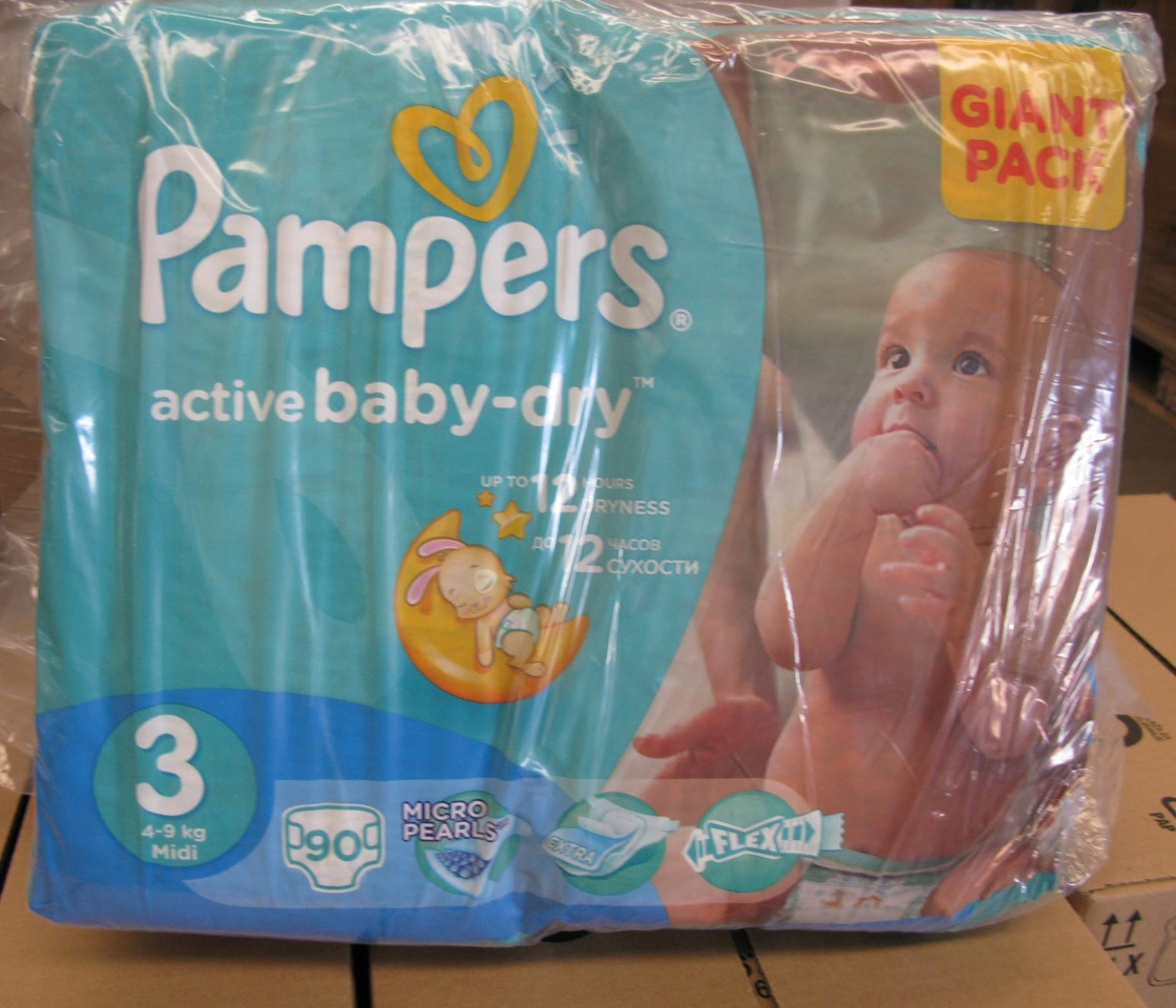 pampers 4 tanio ceneo