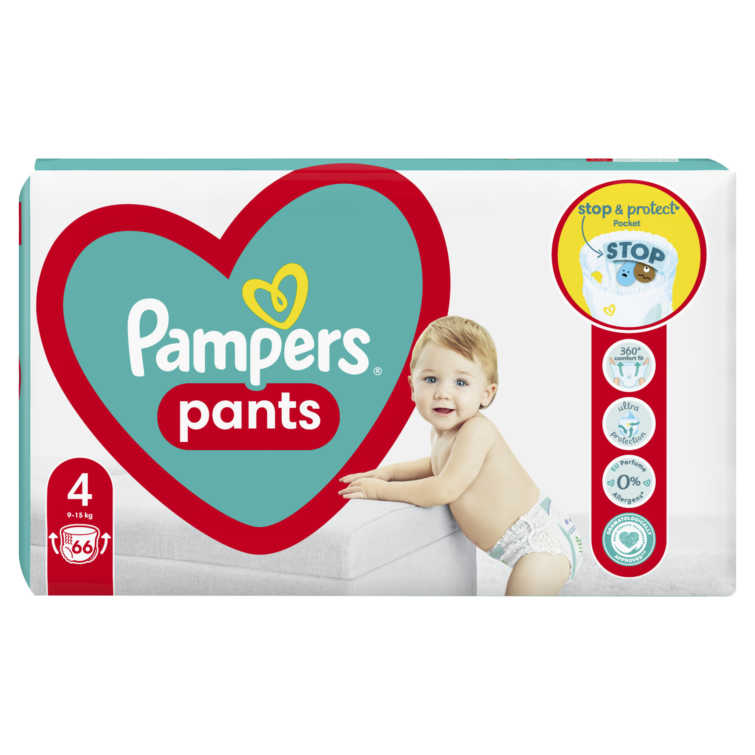 pampers pants z niebieskim paskiwm