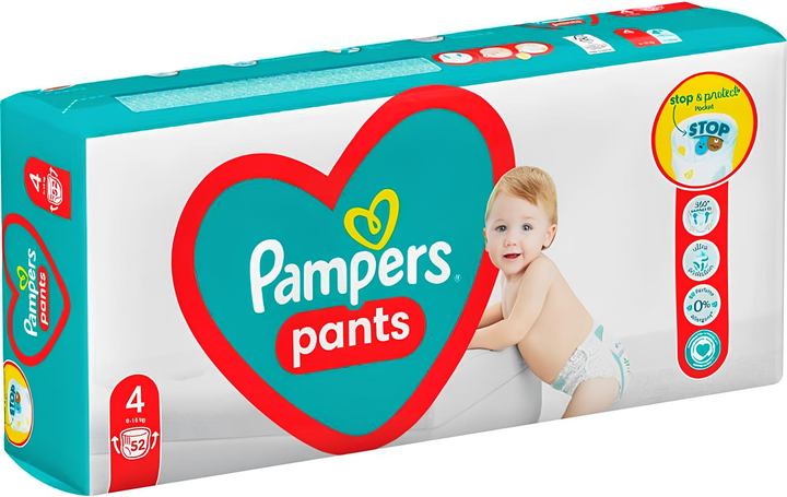 chusteczki pampers natural clean 12x64