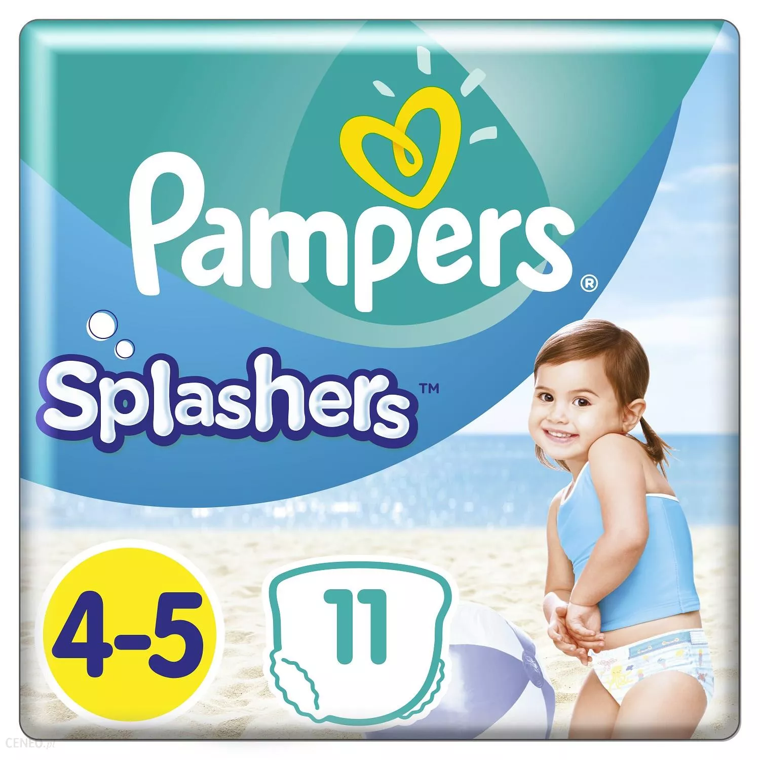 ceneo pampers active 4