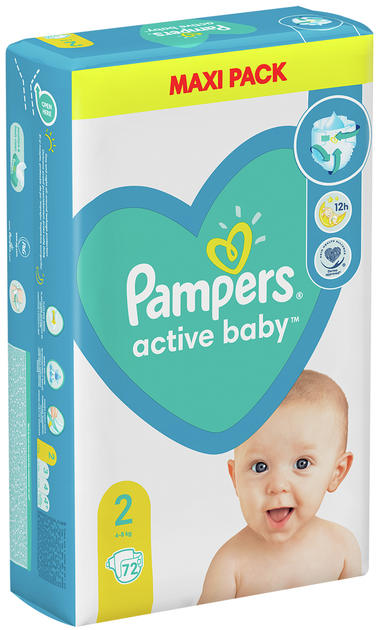 pampers activ baby dry 4 miesieczny zapas