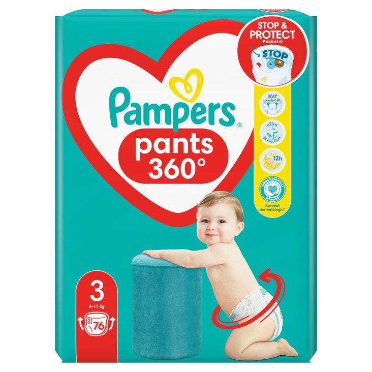 chustki pampers