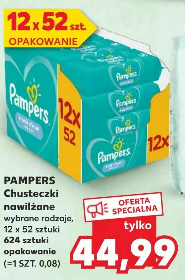 pampers 3 116 sztuk