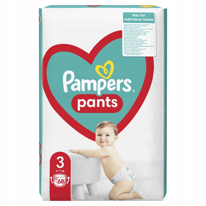 pampers 208 szt