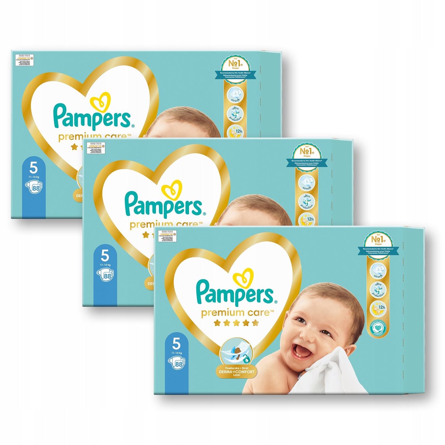 pieluchy pampers 5+ rossman