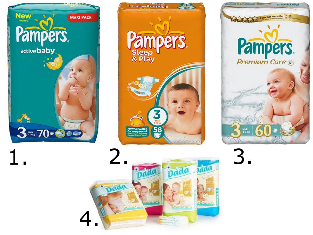 pampers chustevzki